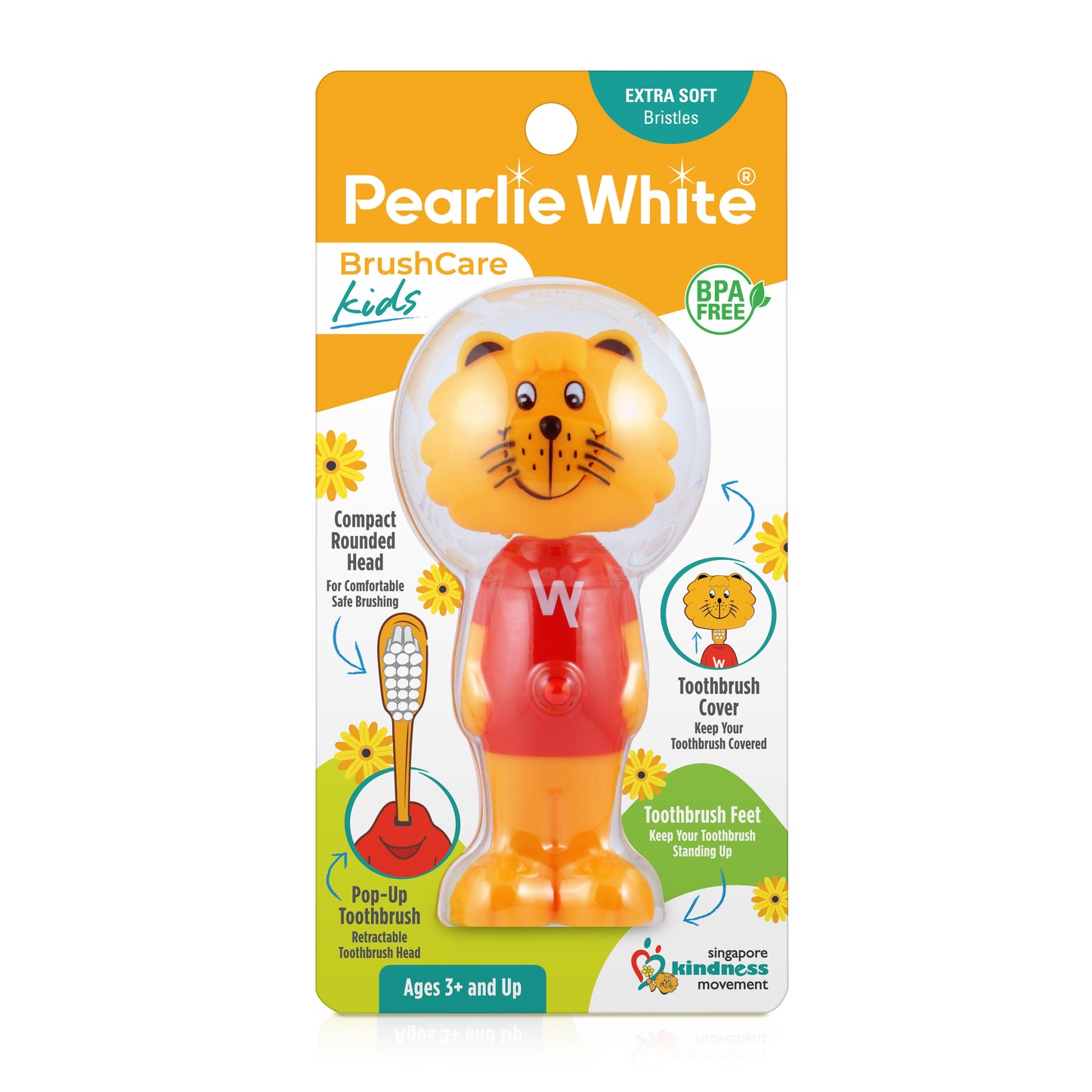 Kids Pop-Up Extra Soft Toothbrush