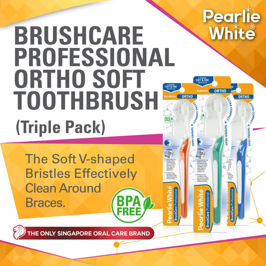 Professional Soft Toothbrushes 3 Pack