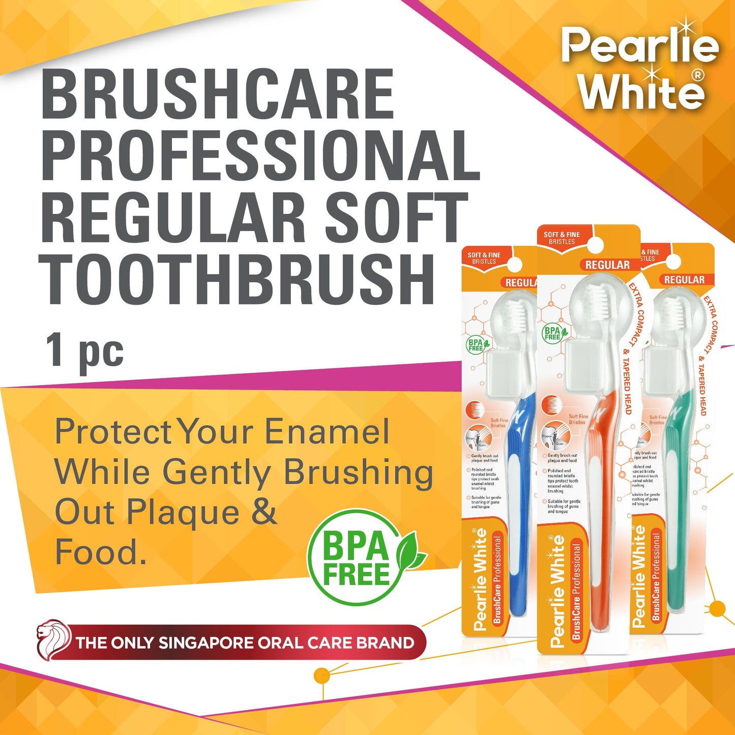 Professional Regular Soft Toothbrush