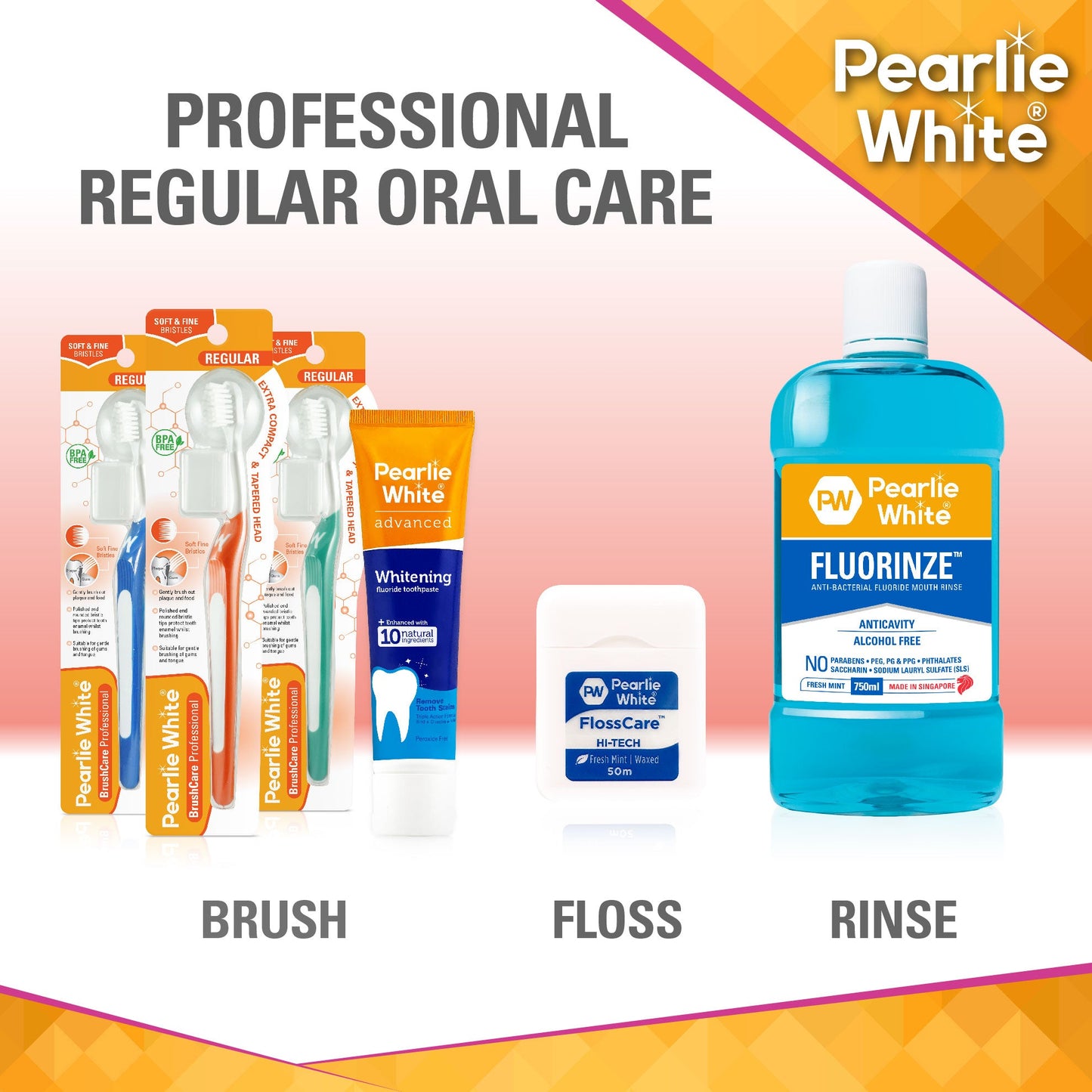 Professional Regular Soft Toothbrush