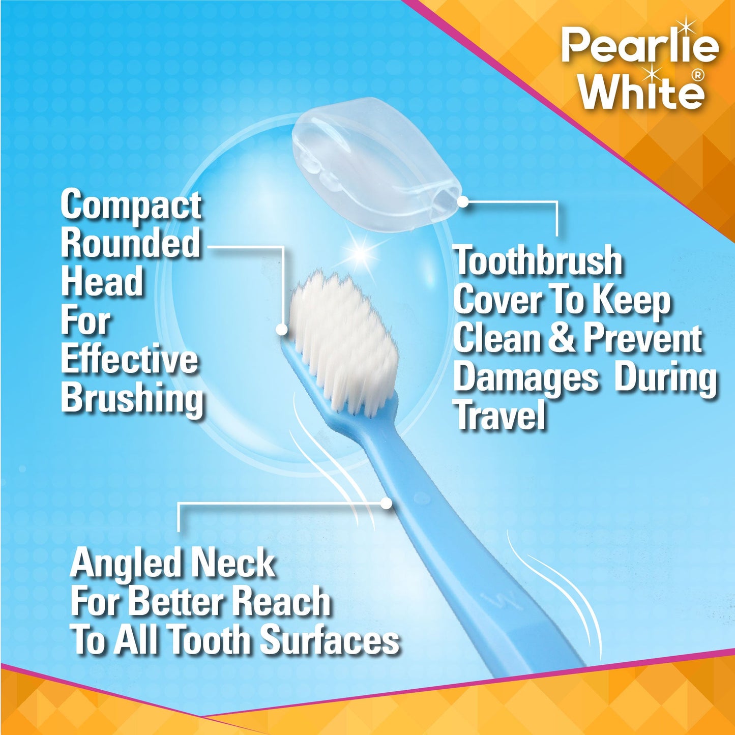 Enamel protection adult soft bristle toothbrush