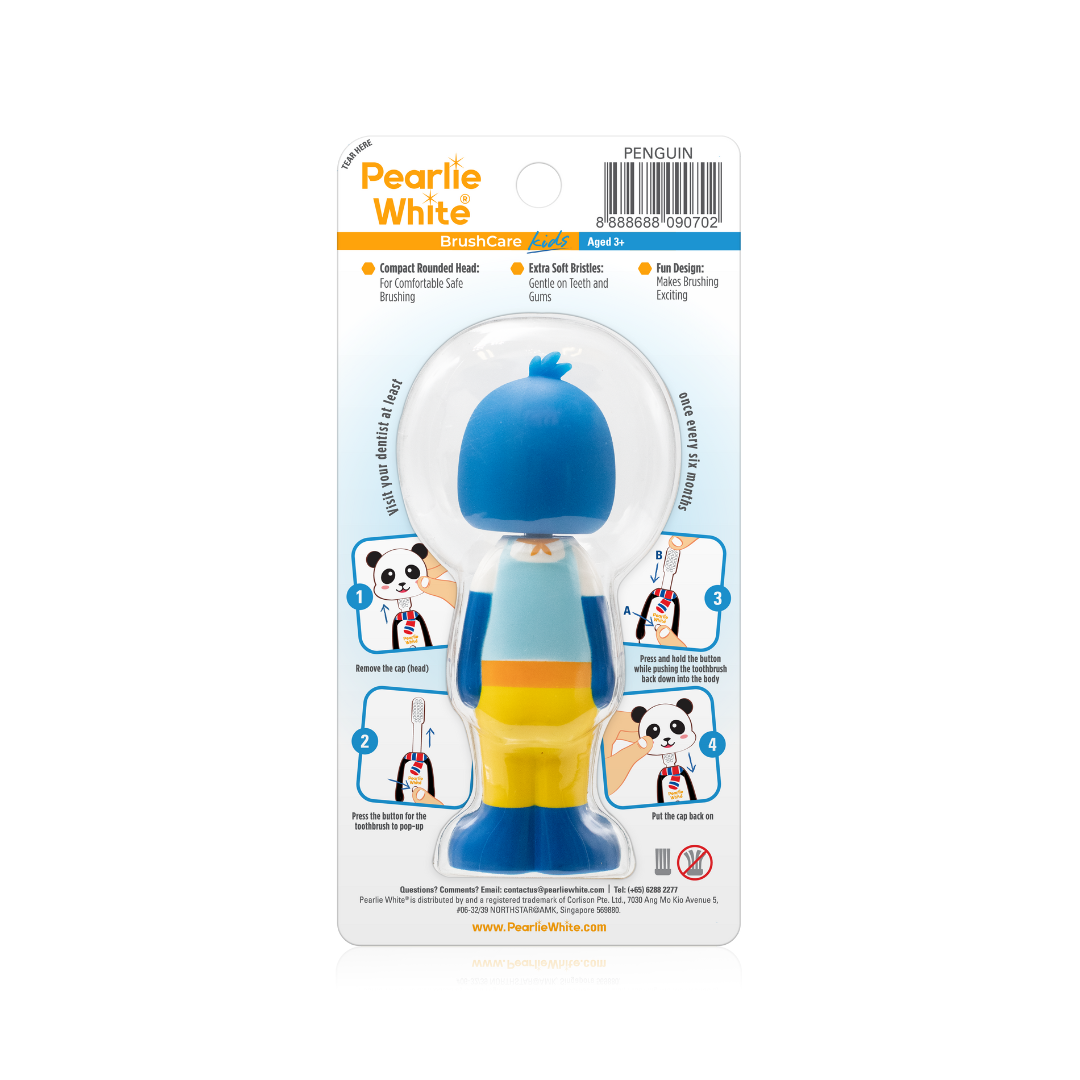 Kids Pop-Up Extra Soft Toothbrush