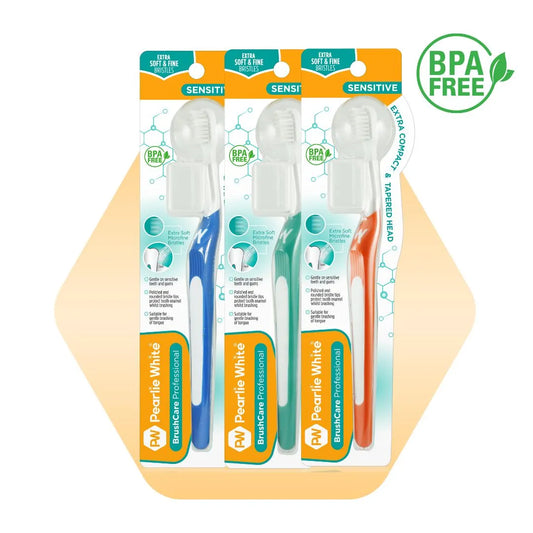 Sensitive Extra Soft Toothbrushes 3 Pack
