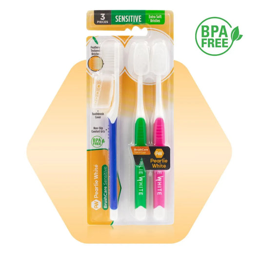 Ultra soft toothbrush three pack