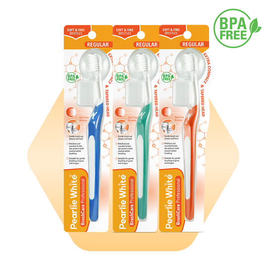 Regular Soft Toothbrush Triple Pack