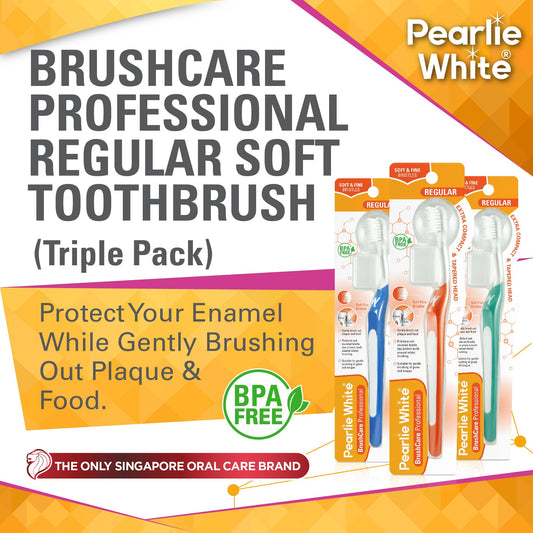Regular Soft Toothbrush Triple Pack